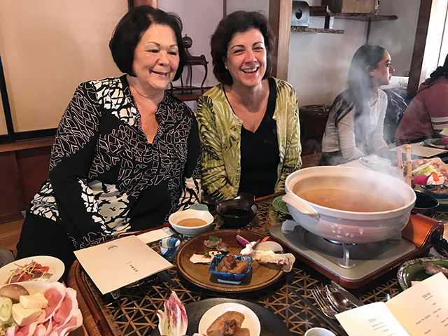 Pork Shabu Shabu with sake broth in Niigata City.