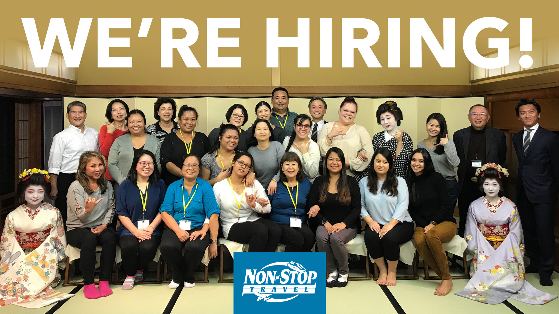 Non-Stop Travel is Hiring!